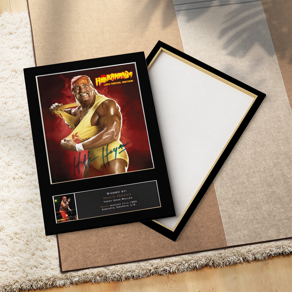 Hulk Hogan Rectangle Canvas With Inner Frame – MAITM 12424