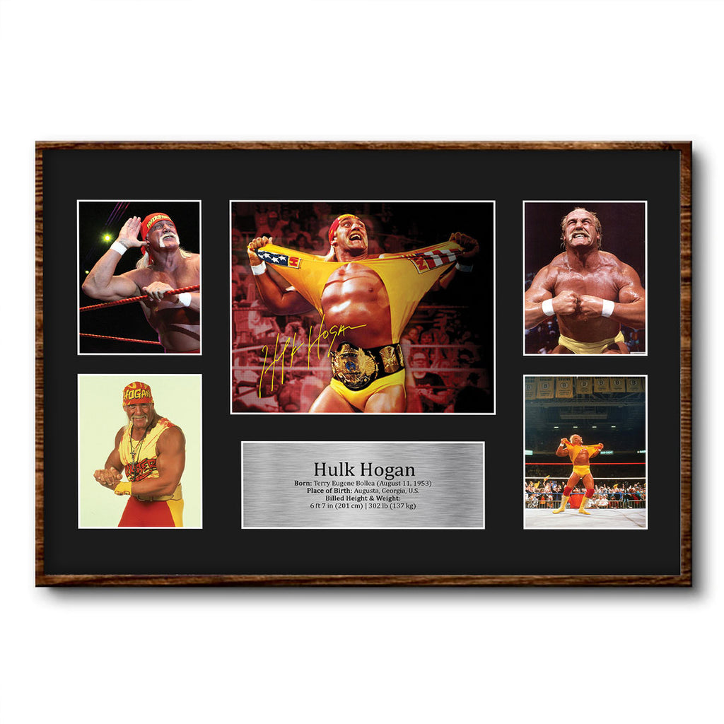 Hulk Hogan Rectangle Canvas With Inner Frame – HOATT 12058