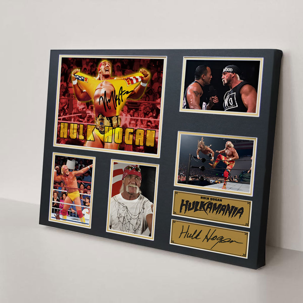 Hulk Hogan Rectangle Canvas With Inner Frame – HOATT 12100