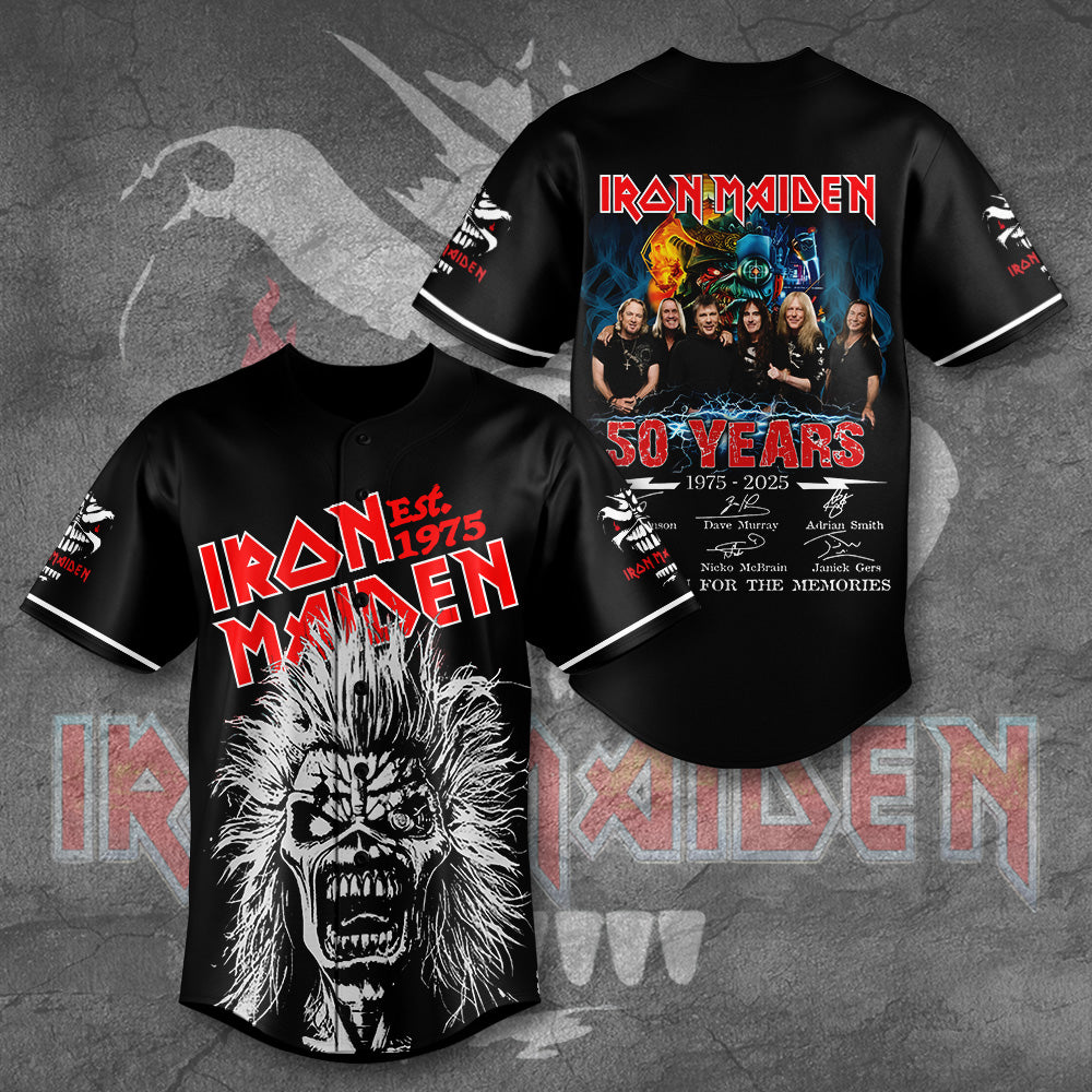 Iron Maiden Baseball Jersey – TANTN 11554