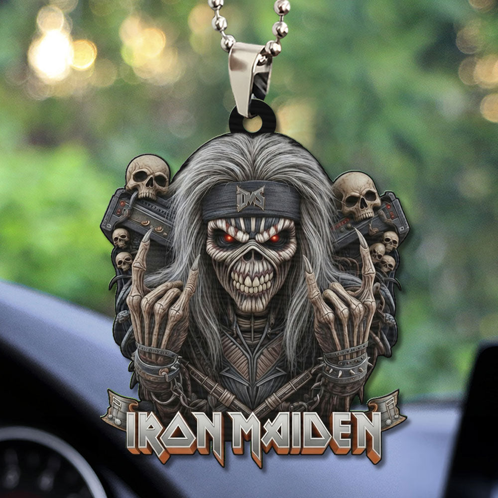Iron Maiden Custom shape 1-sided Acrylic Car Ornament – TMTHU4118