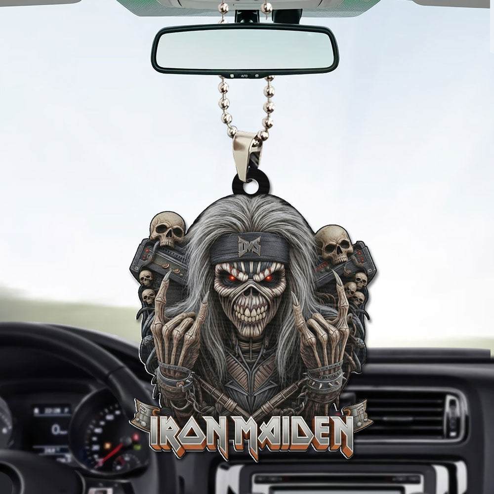 Iron Maiden Custom shape 1-sided Acrylic Car Ornament – TMTHU4118