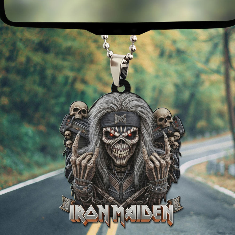 Iron Maiden Custom shape 1-sided Acrylic Car Ornament – TMTHU4118