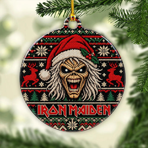 Iron Maiden Custom Shape 2-side Printed Acrylic Ornament – GNE8810