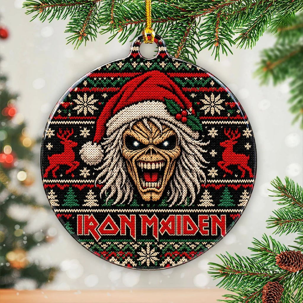 Iron Maiden Custom Shape 2-side Printed Acrylic Ornament – GNE8810