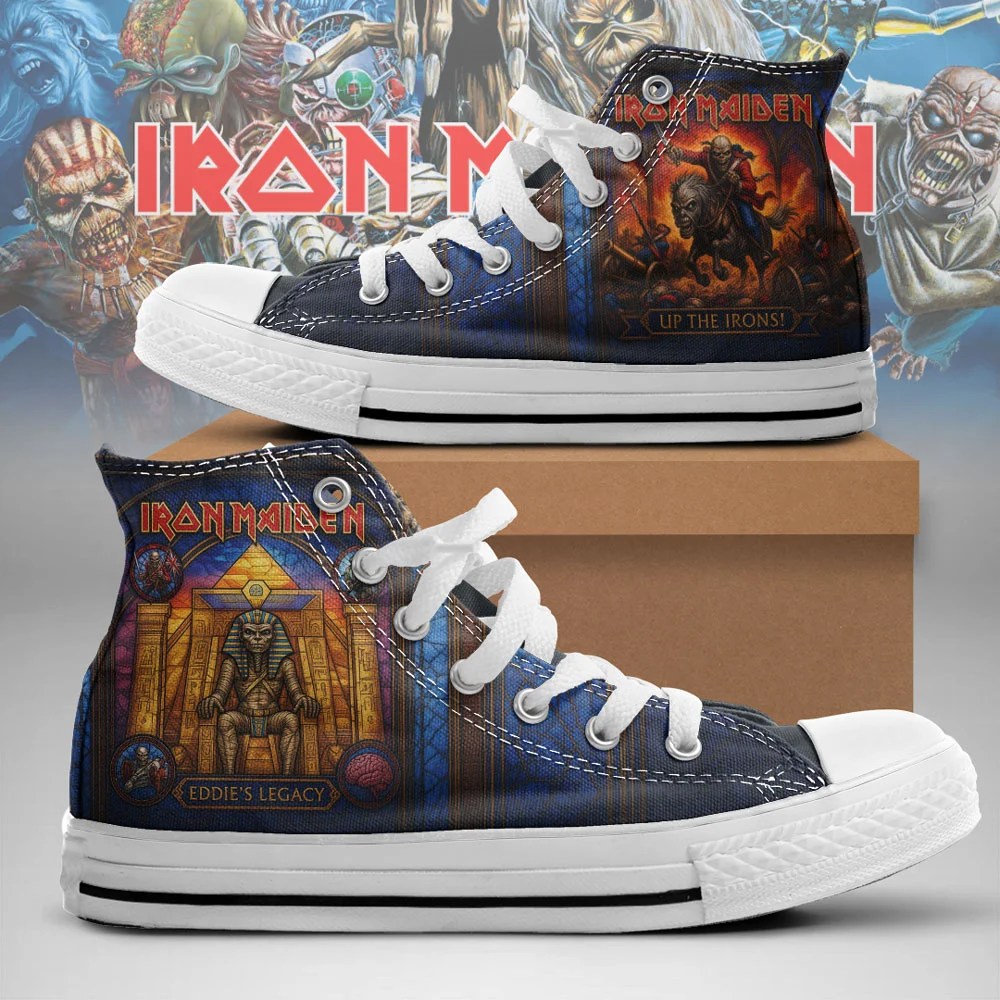 Iron Maiden High Top Canvas Shoes – TMTHU8921