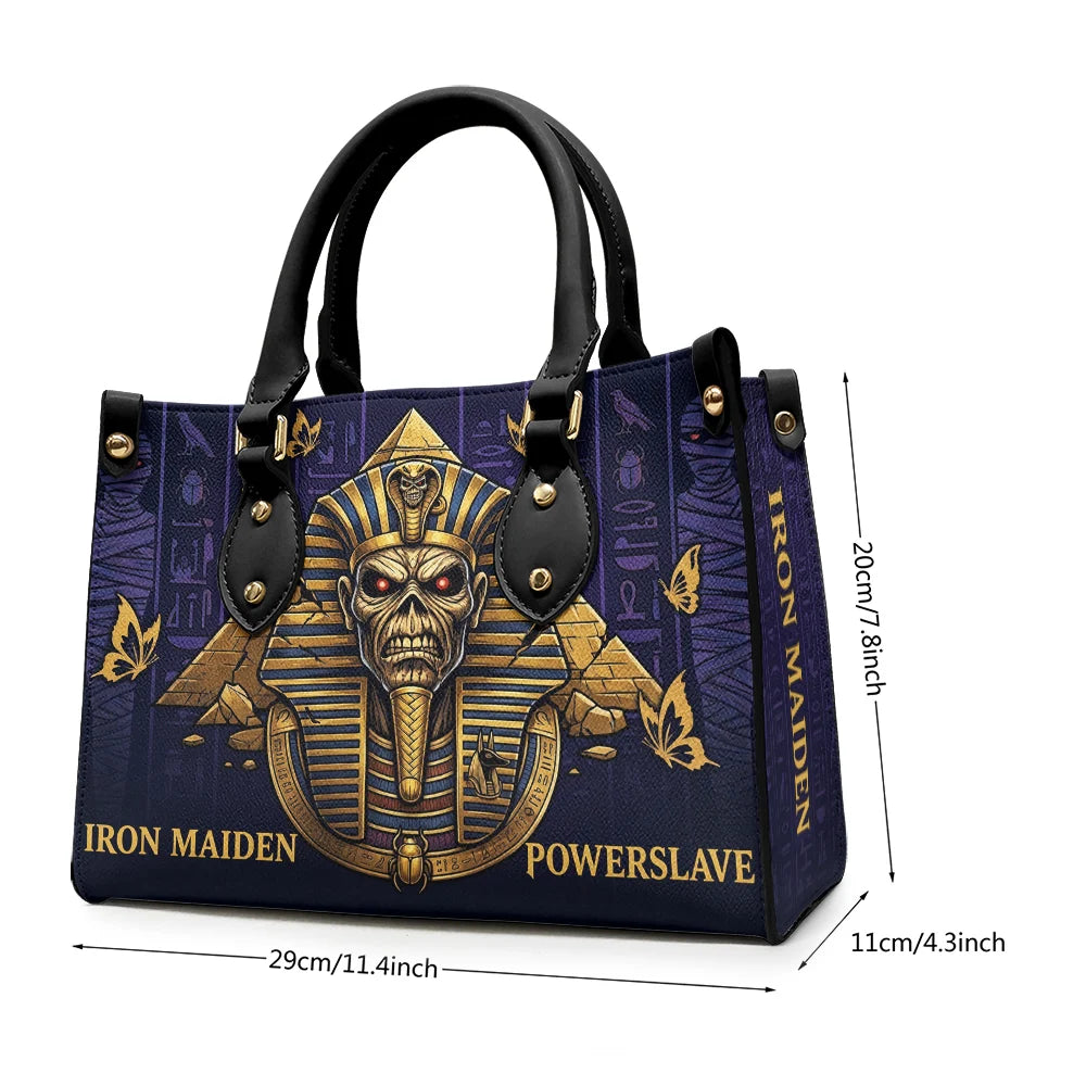 Iron Maiden Leather HandBag – TMTHU9390