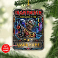 Personalized Iron Maiden Custom Shape 2-side Printed Acrylic Ornament – GNE8809
