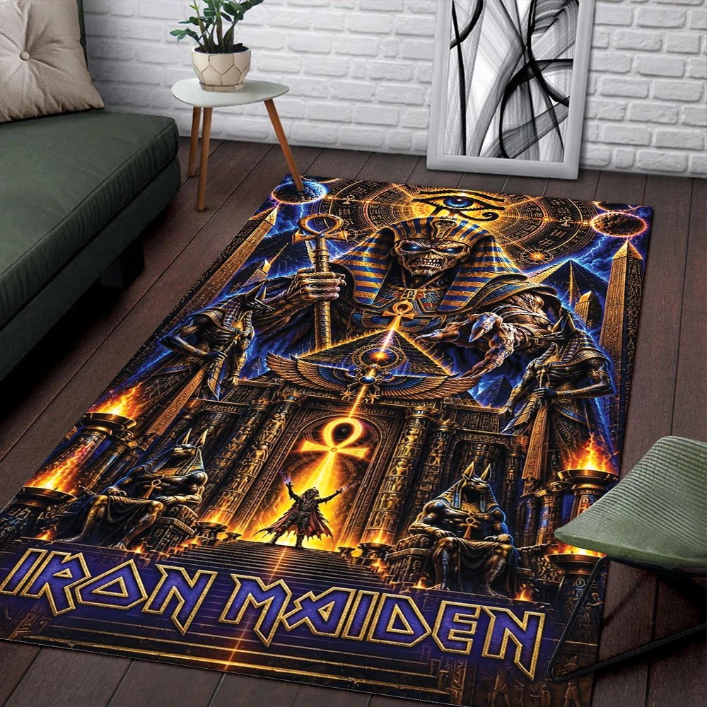 Iron Maiden Rectangular Rug – TMTHU9124