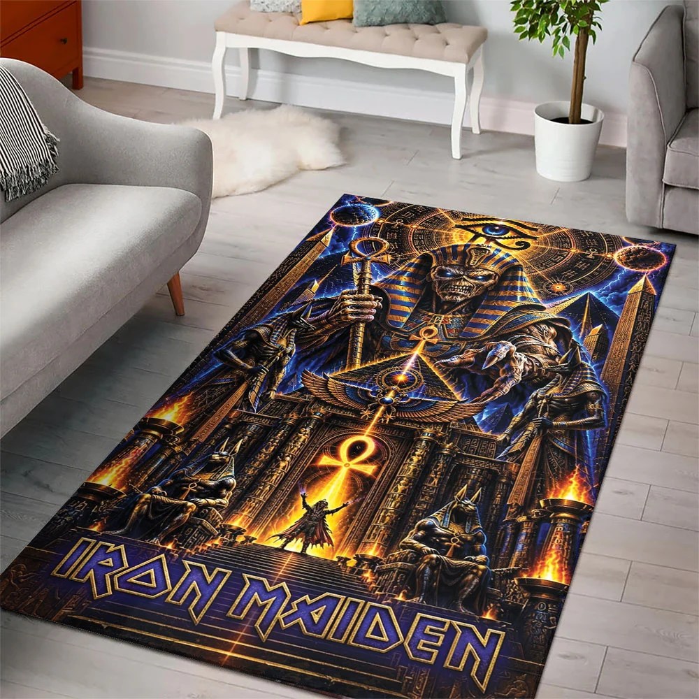 Iron Maiden Rectangular Rug – TMTHU9124