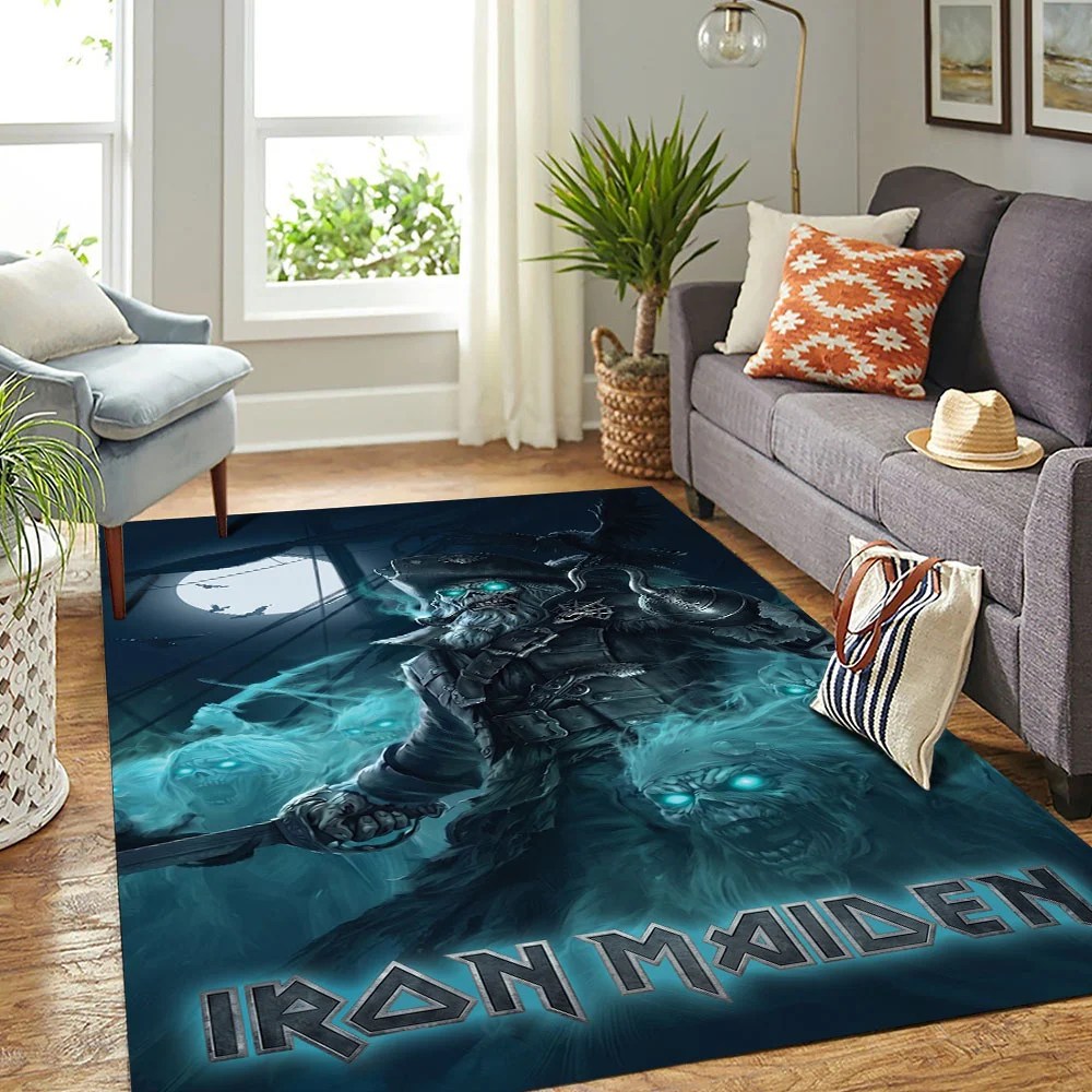 Iron Maiden Rectangular Rug – TMTHU9350
