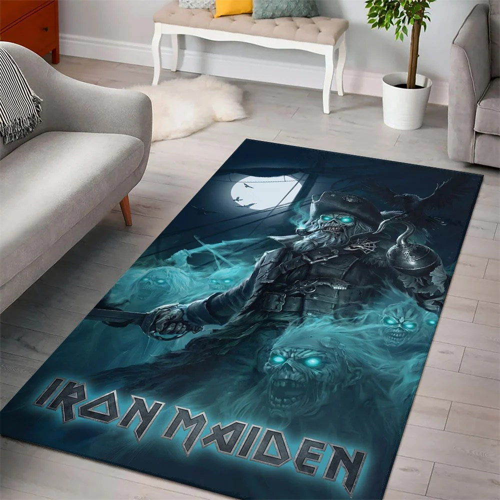 Iron Maiden Rectangular Rug – TMTHU9350