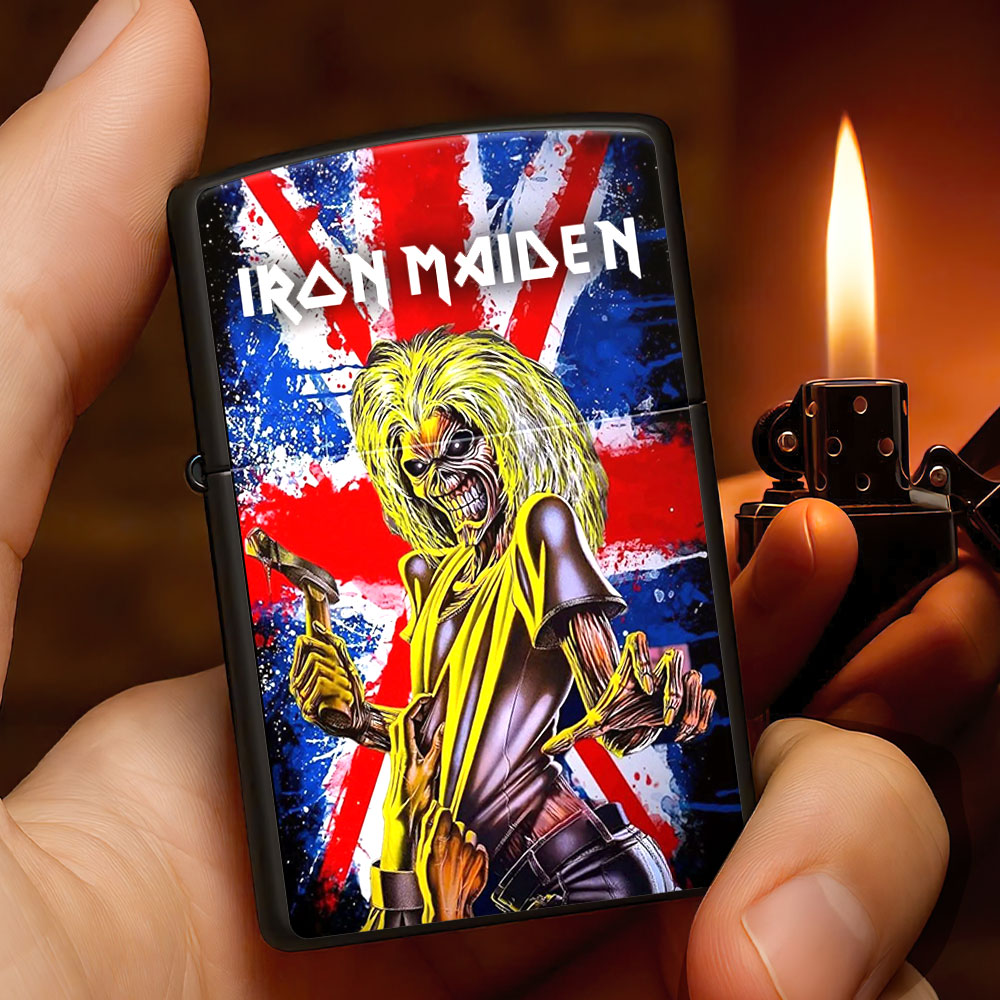 Iron Maiden Zippo Lighter Case (No Insert) – TMTHU1056