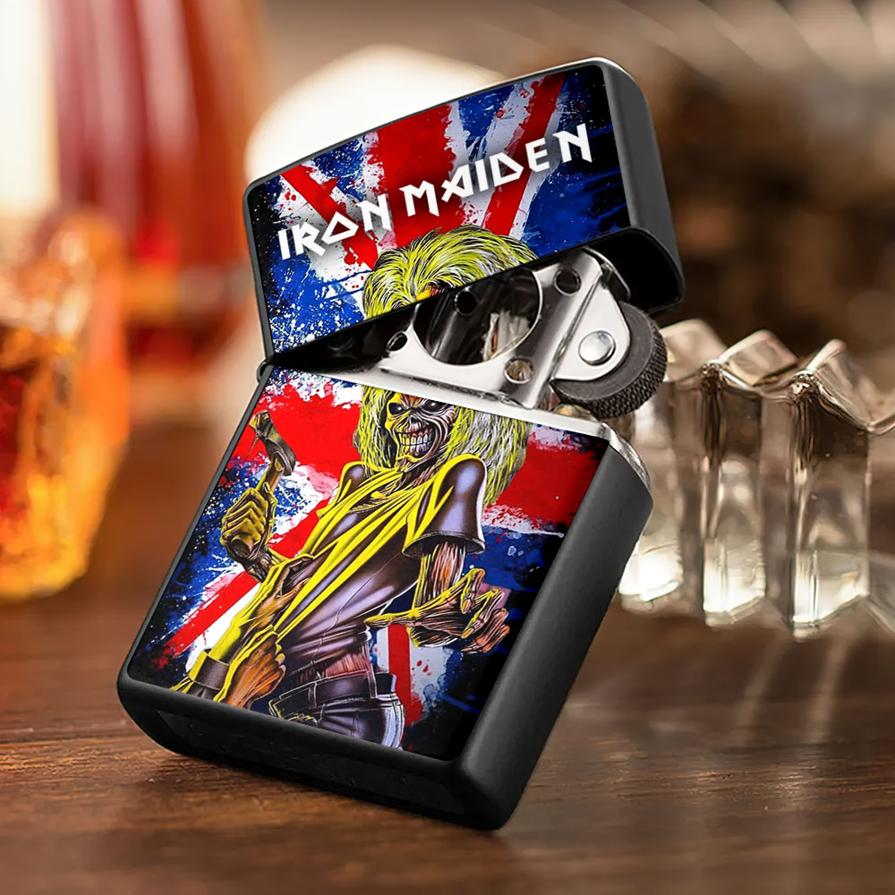 Iron Maiden Zippo Lighter Case (No Insert) – TMTHU1056