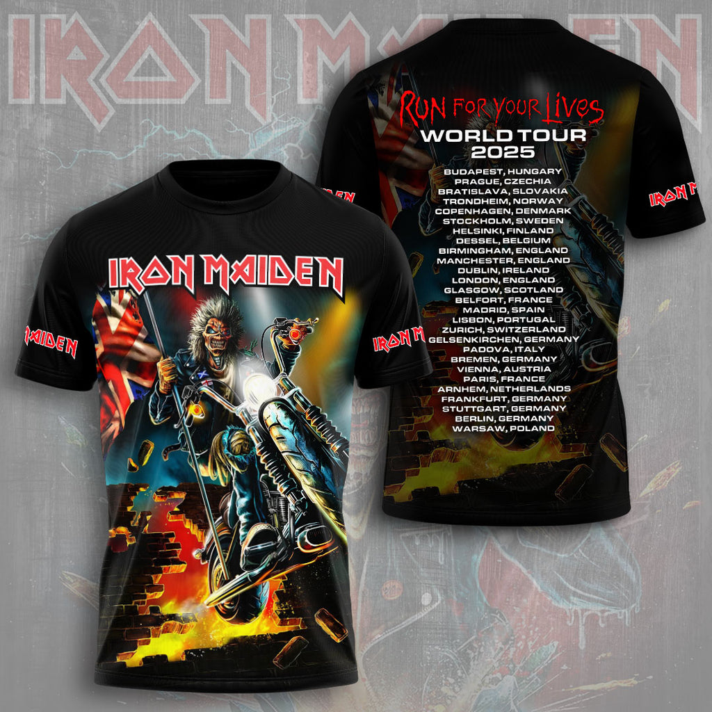 Iron Maiden 3D Apparel – TMTHU594