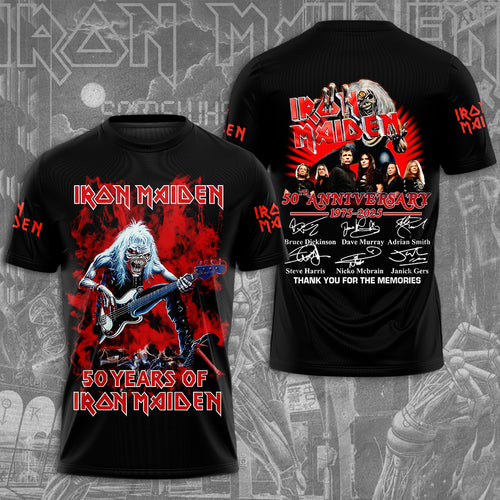 Iron Maiden 3D Apparel – TMTHU465