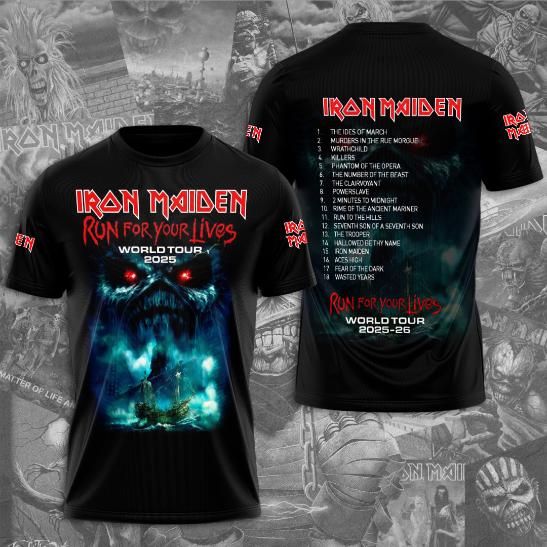 Iron Maiden 3D Apparel – TMTHU596