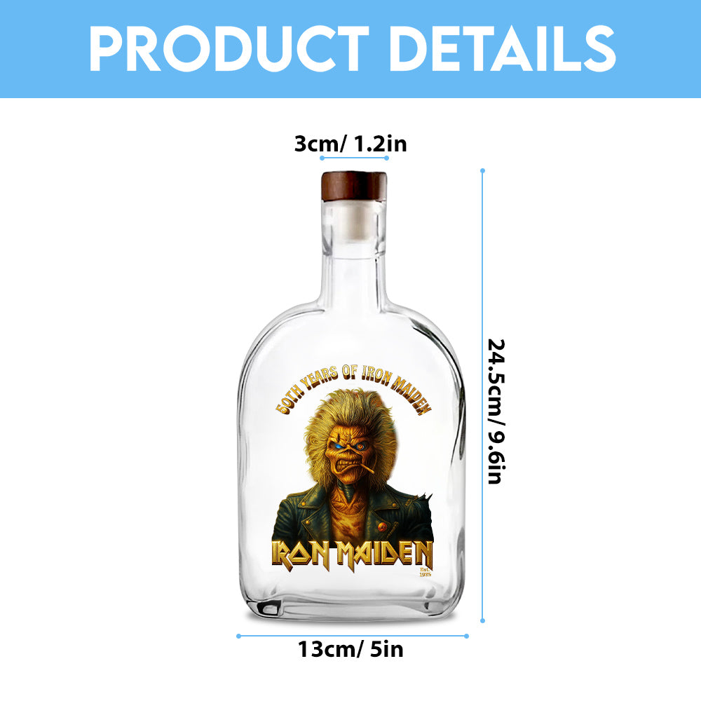 Iron Maiden 25oz Empty Whiskey Bottle – TMTHU 254