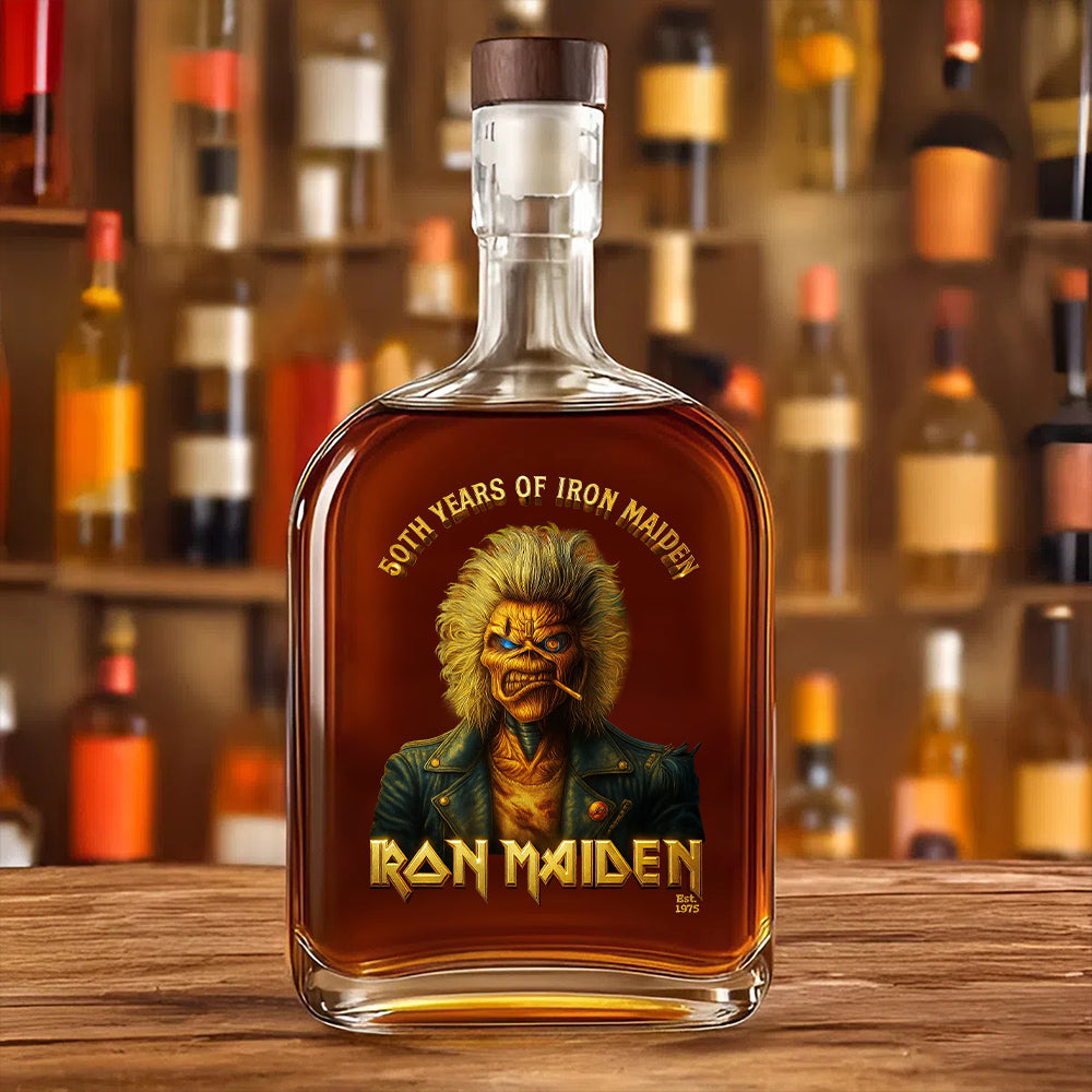 Iron Maiden 25oz Empty Whiskey Bottle – TMTHU 254