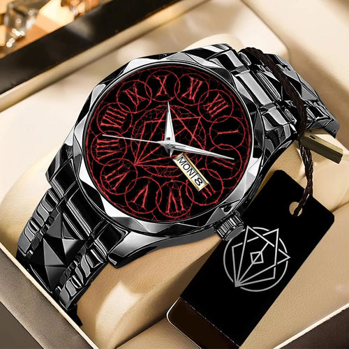 In Flames Alloy Luxury Quartz Watch – TANTN24354