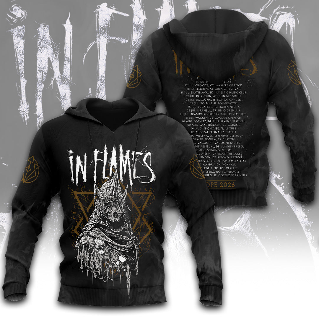 In Flames Tour 2026 3D Apparel – TANTN24353