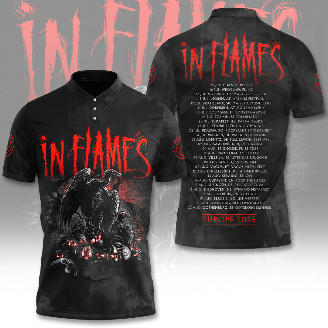 In Flames Tour 2026 3D Apparel – TANTN24351