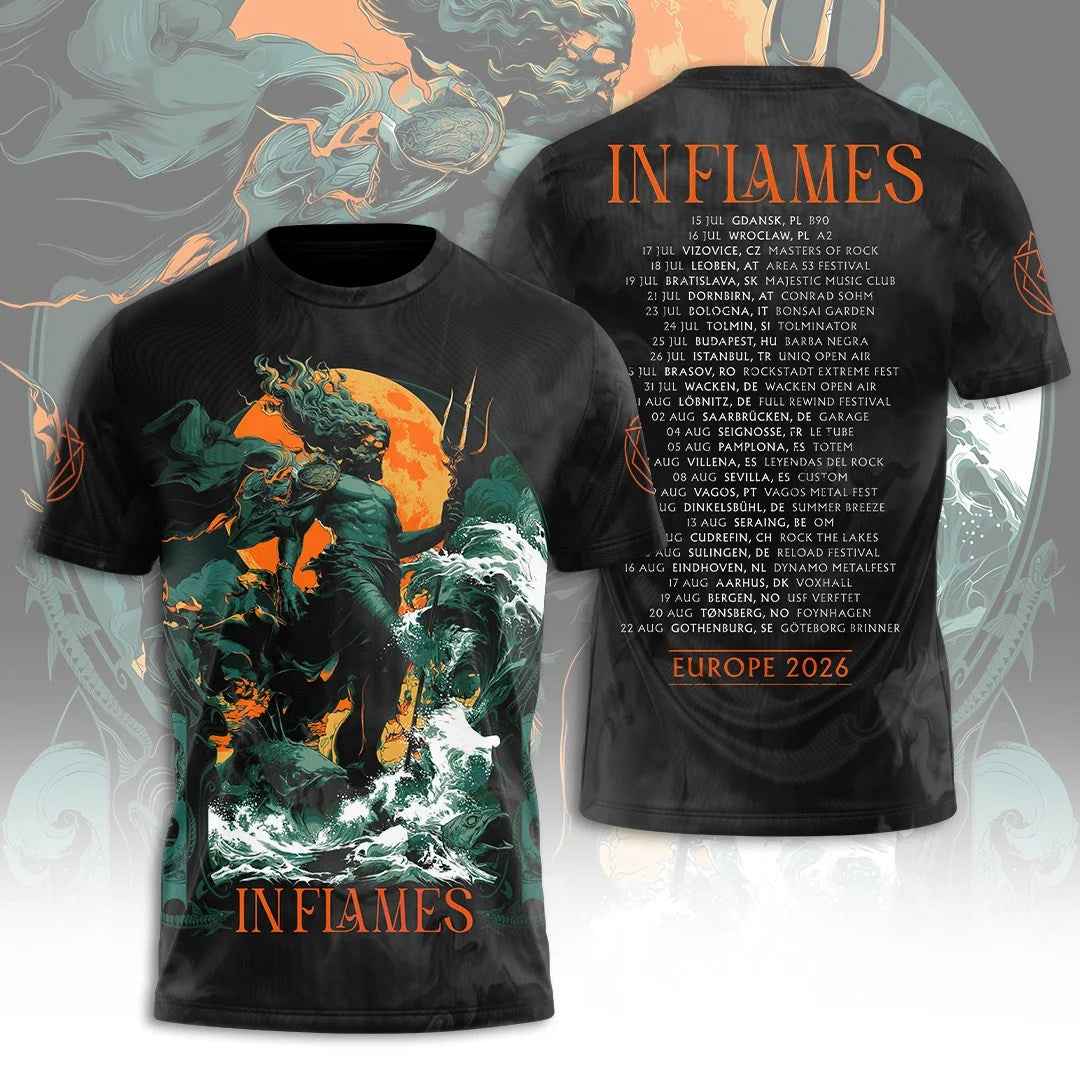 In Flames Tour 2026 3D Apparel – TANTN25172