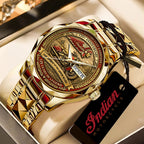 Indian Motorcycle 125th Anniversary Alloy Luxury Quartz Watch – TANTN21659