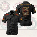 Indian Motorcycle 125th Anniversary 2D Short Sleeve Mechanic Shirt – HOATT20627