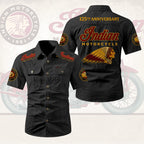 Indian Motorcycle 125th Anniversary 2D Short Sleeve Mechanic Shirt – HOATT20240