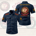 Indian Motorcycle 125th Anniversary 2D Short Sleeve Mechanic Shirt – HOATT20241
