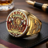 Indian Motorcycle 125th Anniversary 3D Engraved Ring – TMTHU10067