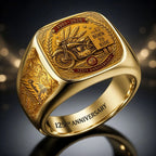 Indian Motorcycle 125th Anniversary 3D Engraved Ring – HOATT20335