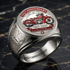 Indian Motorcycle 125th Anniversary 3D Engraved Ring – HOATT26741