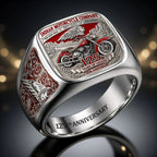 Indian Motorcycle 125th Anniversary 3D Engraved Ring – HOATT26742
