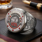 Indian Motorcycle 125th Anniversary 3D Engraved Ring – TMTHU9441