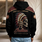 Indian Motorcycle 125th Anniversary 3D Unisex Waffle Hoodie – HOATT20704
