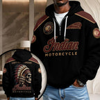 Indian Motorcycle 125th Anniversary 3D Unisex Waffle Hoodie – HOATT20704