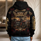 Indian Motorcycle 125th Anniversary 3D Unisex Waffle Hoodie – TMTHU9415
