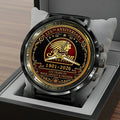 Indian Motorcycle 125th Anniversary Black Stainless Steel Watch – HOATT20523