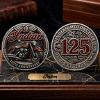 Indian Motorcycle 125th Anniversary Commemorative Coin – TMTHU8617
