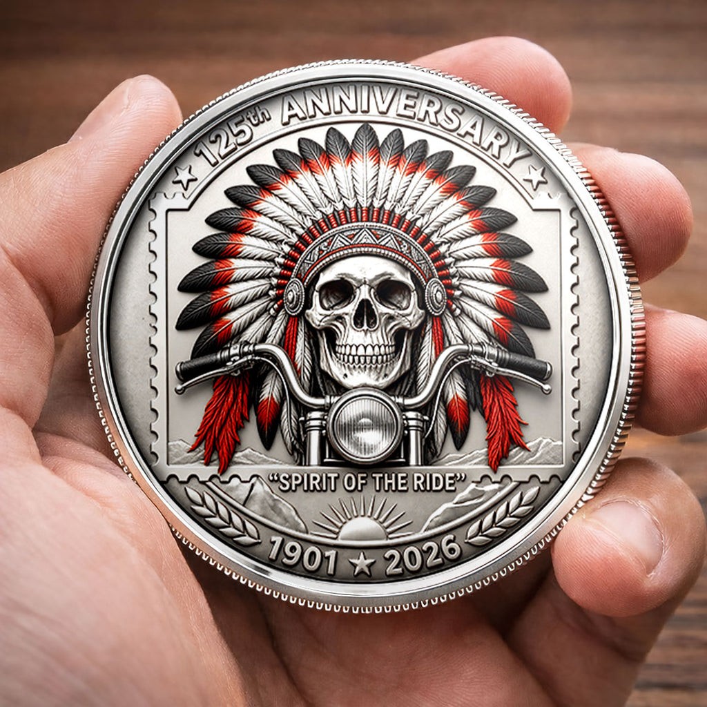 Indian Motorcycle 125th Anniversary Commemorative Coin – HOATT20246