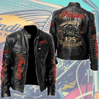 Indian Motorcycle 125th Anniversary Motorcycle Leather Jacket – TMTHU10228