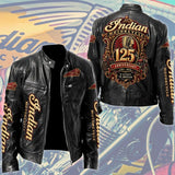 Indian Motorcycle 125th Anniversary Motorcycle Leather Jacket – TMTHU9983