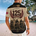 Indian Motorcycle 125th Anniversary Short Sleeve Button-Down Shirt – TMTHU8127
