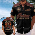 Indian Motorcycle 125th Anniversary Short Sleeve Button-Down Shirt – HOATT20904
