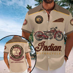 Indian Motorcycle 125th Anniversary Short Sleeve Button-Down Shirt – HOATT20372