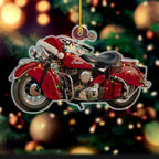 Indian Motorcycle 125th Anniversary Custom Shape 2-side Printed Acrylic Ornament – HOATT26868
