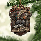 Indian Motorcycle Custom Shape 2-side Printed Acrylic Ornament – HOATT21561