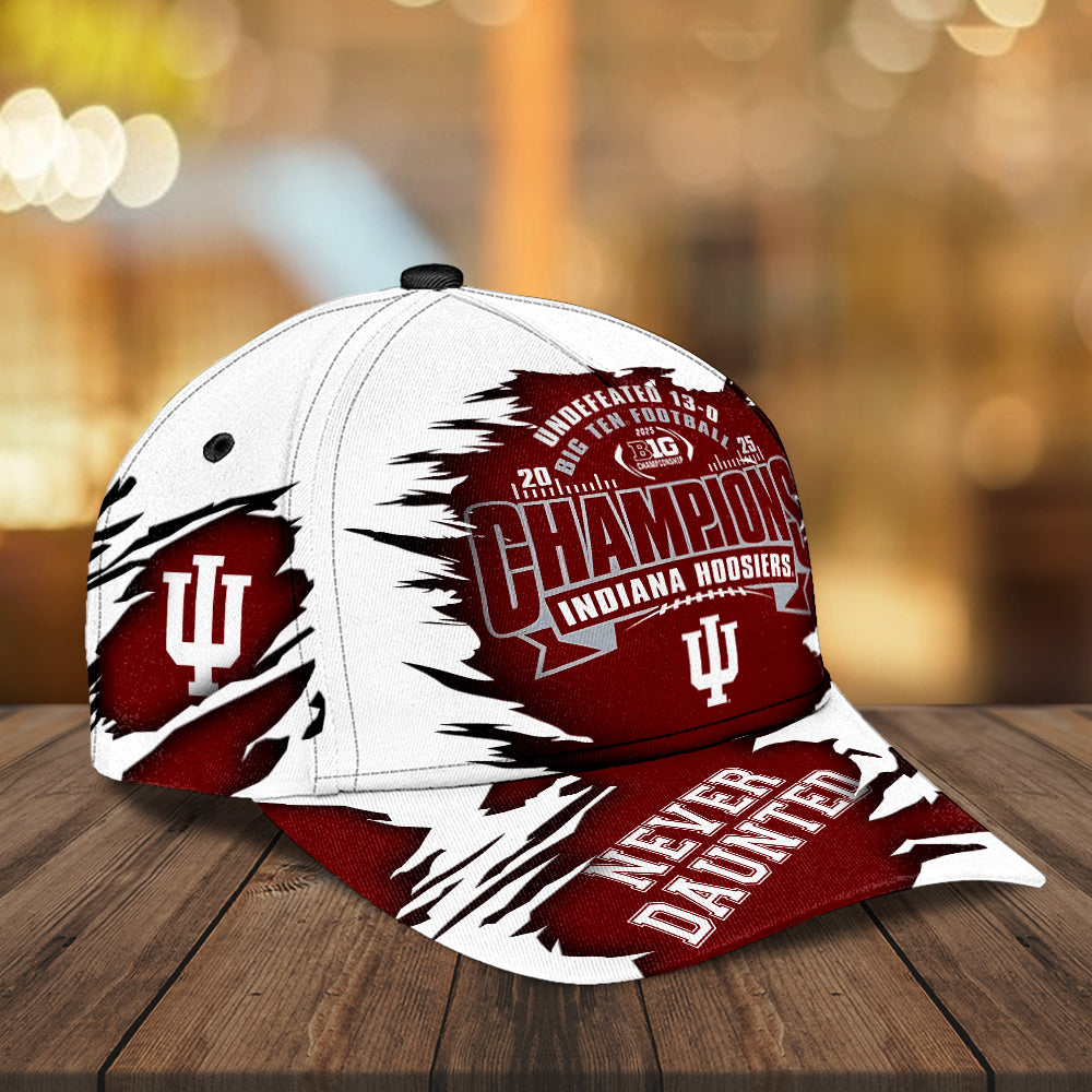 Indiana Hoosiers Football 2025 Big Ten Champions Classic Cap – MAITM14188
